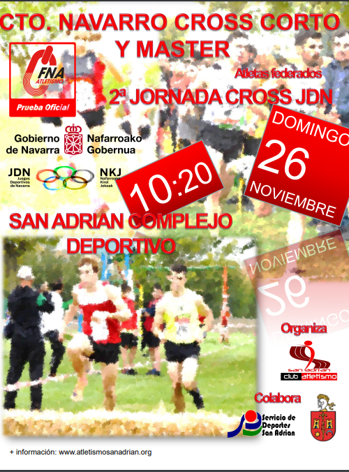 Campeonato Navarro Cross Corto y M&aacute;ster y JDN, San Adri&aacute;n
